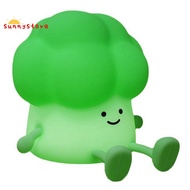 Cute Broccoli Night Light Children LED Sleep Lamp Toddler Decoration Cartoon Baby Bedside Lamp Accom