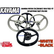RS150 SPORTRIM KAYAMA RIM 160/185-17 RIM RS150 3KAKI 3L #KAYAMA#RIM#160/185-17#