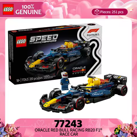 Lego bricks supercar 77243 Red Bull Racing RB20 F1 ® Racing children's puzzle building block toys Va