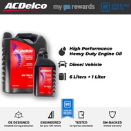AC Delco High Performance Heavy Duty Engine Oil Diesel 15W40 API CF-4/SJ Select (6L+1L) - Lubricants