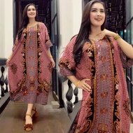 DASTER SUPER JUMBO untuk ibu hamil menyusui dan gemuk model baju tidur piyama kain rayon COD