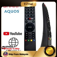 Sharp Aquos smart TV remote control Unversual HUAYU RM-L1678 work with 289 compatible with gb289wjsa