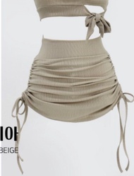 Bobby Fit Pole wear Polia Sand Beige Skort - Size S