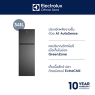 Electrolux ตู้เย็นชนิดช่องแช่แข็งด้านบน ความจุ 341 ลิตร  รุ่น ETM3400L-B สีดำ