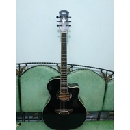 HITAM Yamaha Brand Electric Acoustic Guitar Type APX-500 Glossy Black Equalizer Eq-7545