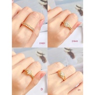 Fashion jewelry 14k gold plated Bangkok gold ring