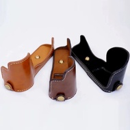 Sony A5000 A5100 camera leather Halfcase