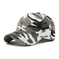 Baseball cap camouflage CAMO ARMY CAP cutdoor cap army cap - WHITE
