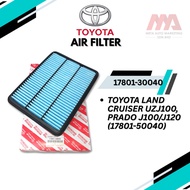 TOYOTA ENGINE AIR FILTER LAND CRUISER UZJ100 PRADO J100/J120 (17801-50040)