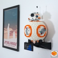 Wall Mount For Lego Star Wars Bb-8 (75187)