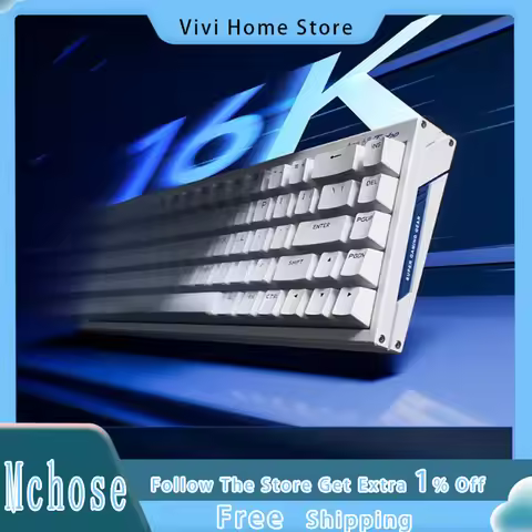 Mchose Ace 68 Turbo Magnetic Switch Keyboard 16k Rgb Gaming Esports Aluminium Alloy Keyboard Custom 