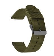 Dây Đeo Đồng Hồ Zulu Tháo Nhanh 18Mm 20Mm 22Mm 24Mm Có Khóa Màu Vàng Hồng Khóa Cài Màu Đen Dây Đeo Đ