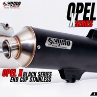Exhaust Hijiro Type Opel Erie Black N Ma N Ma Turbo Vario 150 Vario 160 Pc 150 Pc 160 Adv 150 Adv 16