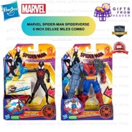MARVEL SPIDER-MAN SPIDERVERSE 6 INCH DELUXE MILES COMBO set of 2