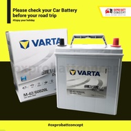 VARTA M42 - 60B20L (EFB) - Stop Start Car Battery- Bezza Advance, Myvi Eco-Idle, Nissan Serena Hybri