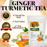Original BOOST PROJECT Ginger Turmeric Tea | 350 grams | with Lemongrass | vibrant with calamansi |