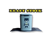 BATMAN CAR TRASH CAN CHILDREN'S ROOM TRASH CAN CAR ACCESSORIES ROOM ACCESSORIES