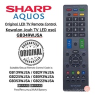 Original Sharp Led Flat Panel TV Remote Control GB349WJSA OR High Quality Replacement GB225WJSA