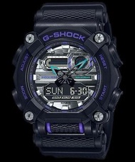 佐敦門市 現貨 100% 全新 Casio G-Shock 最新推出 GA-900AS-1A GA-900AS GA-900 運動風 Purple Accents 紫色 經典 熱賣 人氣 超輕 強悍 