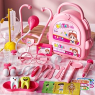 Doctor Toys for Kids Boy Girl Pretend Play Doctor Set Toys Dentist Role Play Stethoscope Toy Mainan