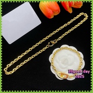 [D-home] Glossy thick chain necklace for men and women / 57281
