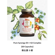D3+K2 Complex - Algae-derived D3 & Plant-based K2