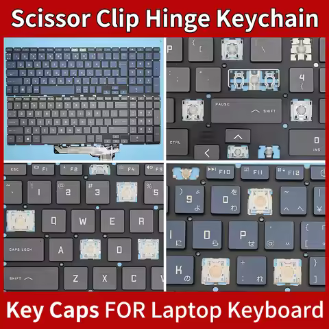 Replacement New Keyboard for HP Victus 9 15-fa0031dx 15-FA0010NR TPN-Q278 15-FA Laptop KeyCap Hinge