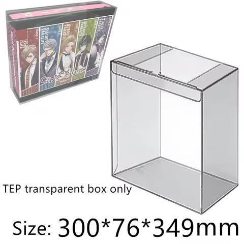 Transparent Box Protector For Cupid Parasite/NS Collect Boxes TEP Storage Game Shell Clear Display C