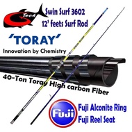 G-tech Swim Surf 4503 #40 ton Carbon#Surf rod
