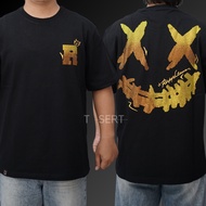 RIC Ricky Is Clown Sparkling Stone Pineapple Black Tee Ricky Is Clown Authentic T-Shirt/