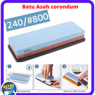 Marege Batu Asah corondum 1000/6000  Ukuran 18 x 6 x 3cm Batu Asah Pisau Damaskus Super Tajam  Impor