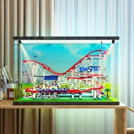 [Model Display Box] Acrylic Display Box Suitable for Lego 10261 Large Roller Coaster Transparent Ant
