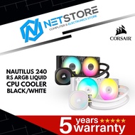 CORSAIR NAUTILUS 240 RS  ARGB Liquid CPU Cooler (BLACK/WHITE)