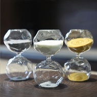 [Toronto2] 30mins Modern Glass Hourglass Sand Timer Artistic Desk Decor for Office Home Minimalist G