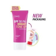 OMG OH MY GLOW UV Barrier Sunscreen SPF 50 PA++++ - Sunscreen - Brightens with Vitamin B3+C+E Serum 