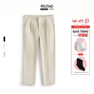 Form Tapered Men's Khaki Trousers - Routine 10S26PCA001P