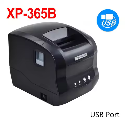 Xprinter 80mm Thermal Label Printer 2,3 Inch Barcode Sticker Printer Bluetooth Receipt Printer LAN/B