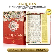 Al Quran Jumbo Besar Ukuran A3 Terjemah Per Kata Tajwid Warna Kertas HVS
