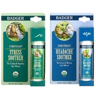 Badger Aromatherapy, Headache / Stress Soother Balm (17 g)
