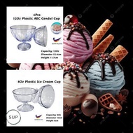 Cup Plastic Dessert / Cup Cendol / Cawan Plastik / Cawan Ais Krim / Cawan ABC / Mangkuk ABC Cendol