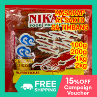 Nikas DILIS SWEET AND SPICY 1kg 100g 200g 500g 1kilo Kutkutin Snack Dried Fish Spicy Dilis Dried Swe