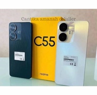 Realme C55 Ram 6/128 second masih mulus ori resmi di buat di Indonesia