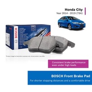 Bosch Front Brake Pads(0986AB2544)For Honda City GM6 T9A 3rd Gen Year 2014 - 2019