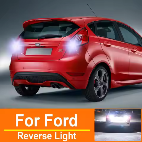 2pcs LED Backup Light Blub Reverse Lamp W16W T15 921 Canbus For Ford Fiesta 6 7 Focus 3 Fusion Galax