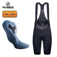 YKYWBIKE Women Cycling Bike Bib Shorts Elastic Interface Padded Tights Bicycle Pants Excellent Perfo
