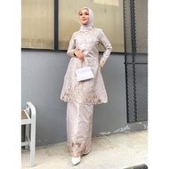 AMANDA KURUNG BROCADE HIJABISTAHUB BRIDE SERIES BAJU NIKAH / BAJU TUNANG / BAJU KURUNG SULAM