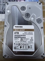 全新 TOSHIBA NAS N300 8TB 硬碟