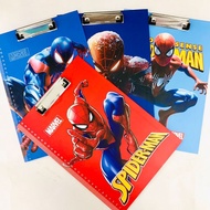 Clipboard Clip board A4 Wired with Hanger clipboard pad Clipboard Spiderman Labubu Capybara Flower B