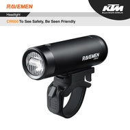 RAVEMEN CR600 FRONT LIGHT BICYCLE LIGHT