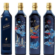 Johnnie Walker 藍牌生肖限定版威士忌。鼠，牛，虎